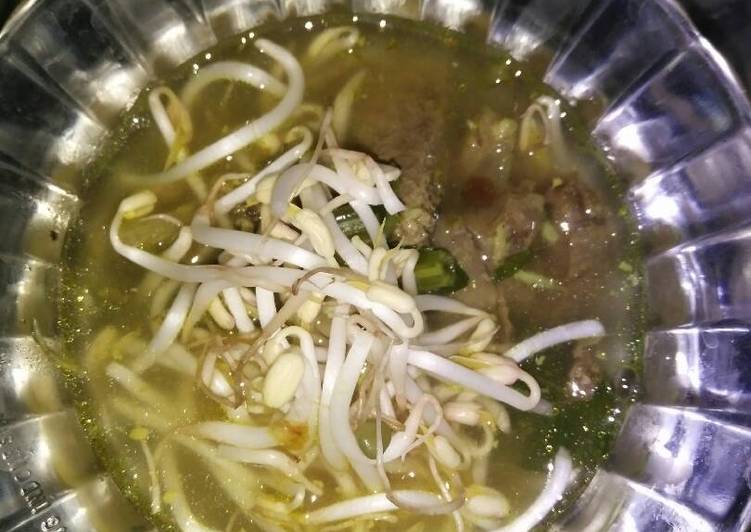 Resep Soto Daging Kuah Bening, Enak Banget