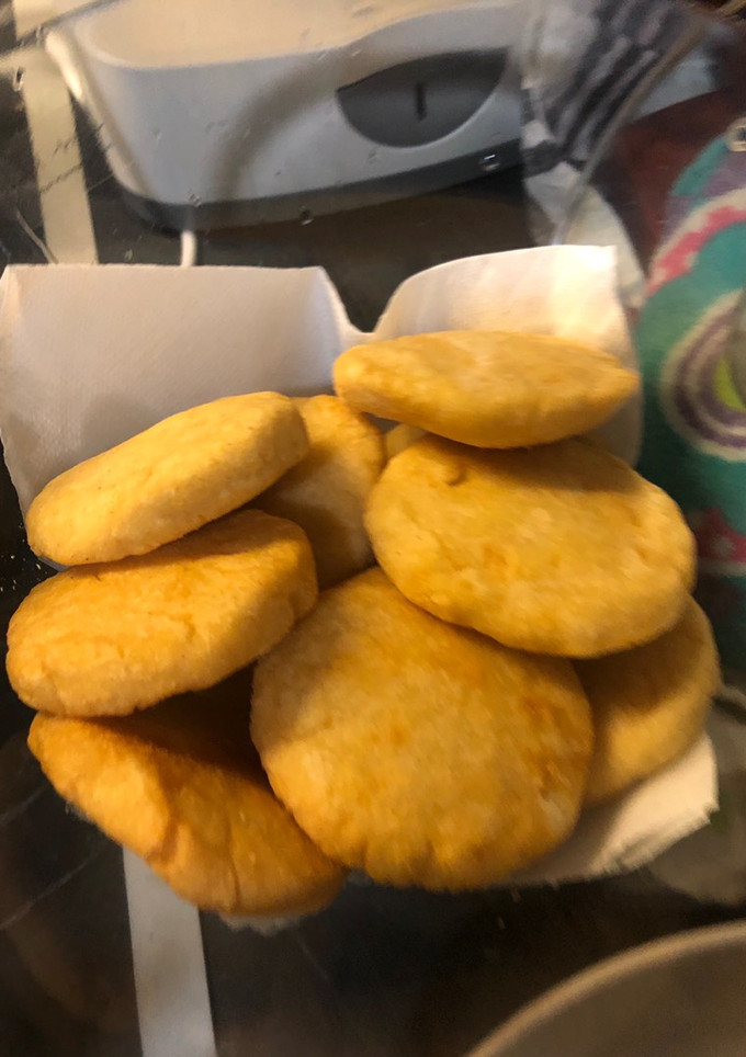 Una foto de Arepas