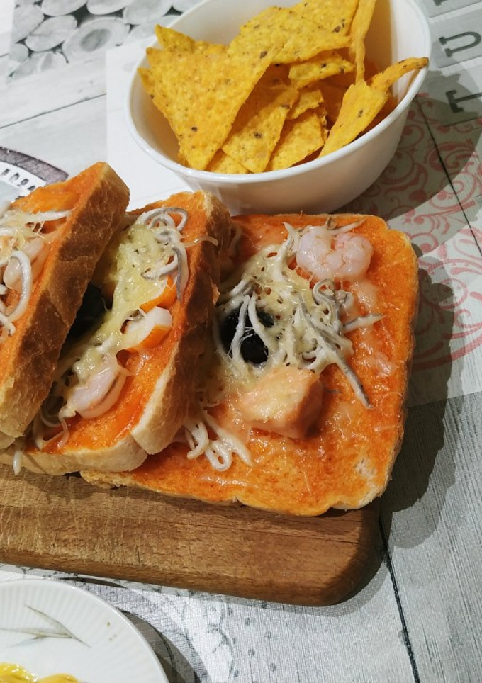 Una foto de Pizza tostada
