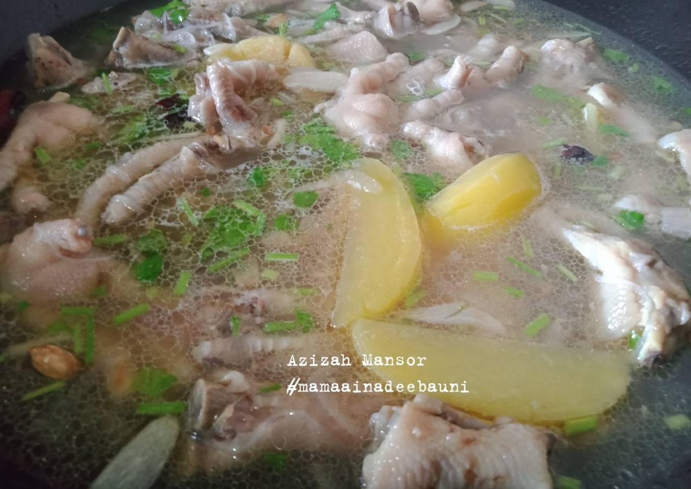 Sop kaki ayam