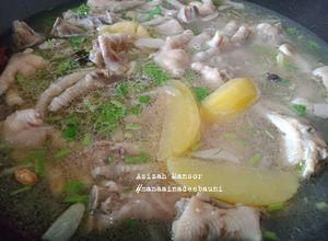 Gambar Sup kaki ayam