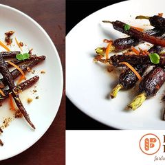 A picture of Roasted Carrots.