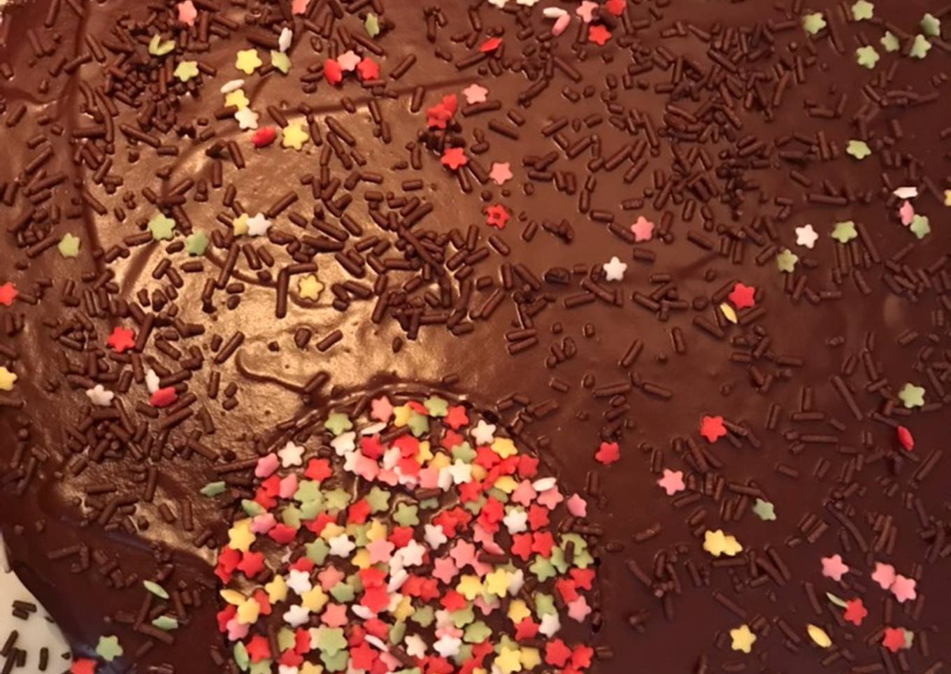La tarta de chocolate “reina de Saba”, se va al cumple de Inés