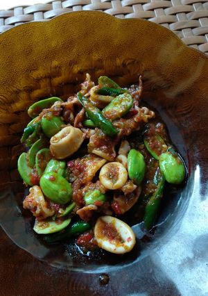 Foto resep Cumi Pete Cabe Ijo