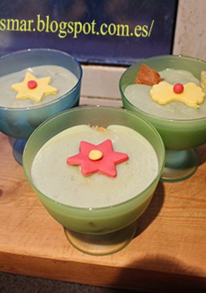 Una foto de Copa de panettone con menjar blanc