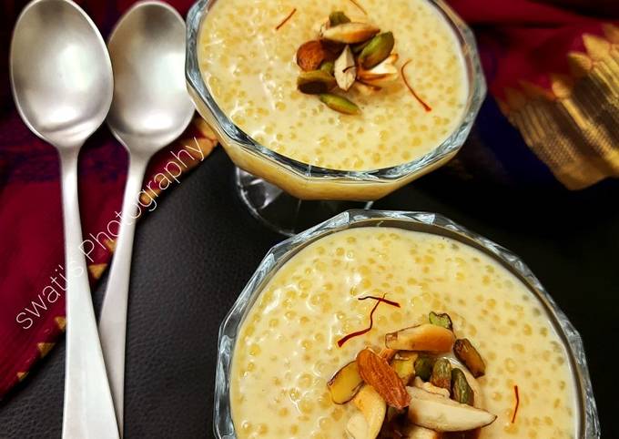 Step-by-Step Guide to Make Favorite Sago Kheer