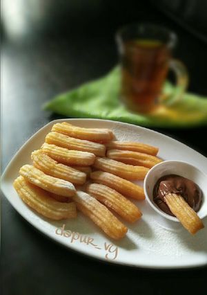Foto resep CHURROS (donat stik)