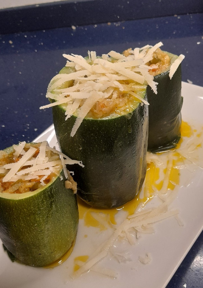 Una foto de Cuenco de calabacín