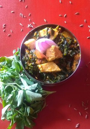 A picture of Makhani Methi Paneer.
