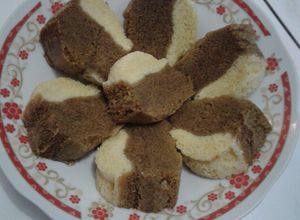 Foto resep Bolu kukus lapis coffemix