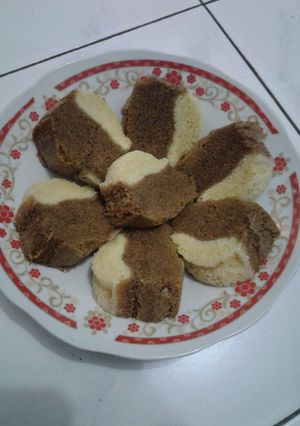 Foto resep Bolu kukus lapis coffemix