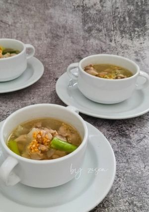 Foto resep Sup Ayam Hainan