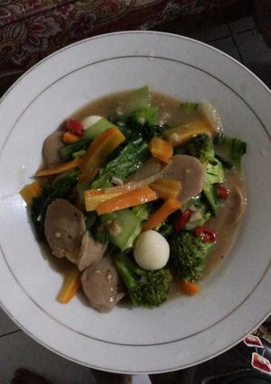 Foto resep Capcay praktis