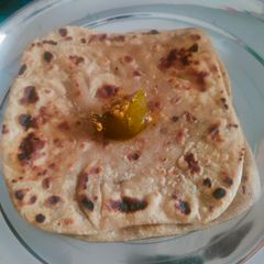 A picture of Masala paratha.