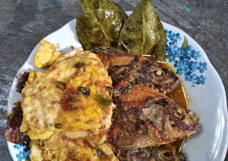 Proses memasak Semur Ikan Telur Lezat