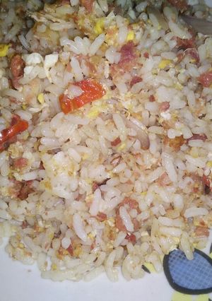 Foto resep Nasi goreng kornet enak & simpel ala anak kos