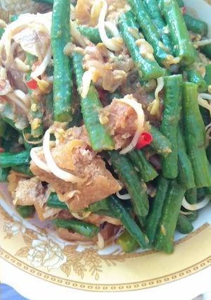 Foto resep Tumis kacang panjang