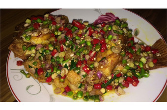 Cara Bikin Ikan goreng sambal matah Wajib Dicoba