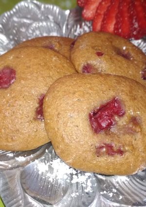 Foto principal de Bocaditos de yogur y fresas