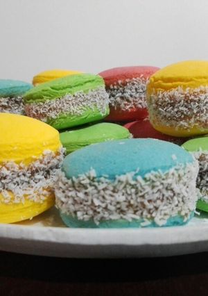 Una foto de Alfajorcitos de colores