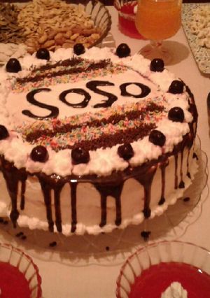 صورة لوصفة كيكة عيد ميلادي ❤