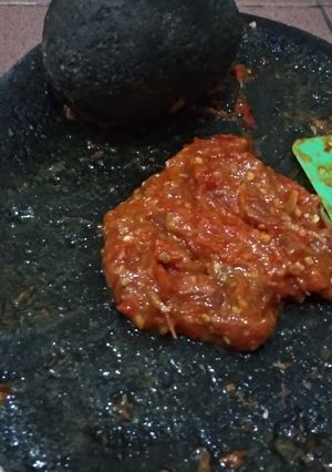 Foto resep 22. Sambal ebi