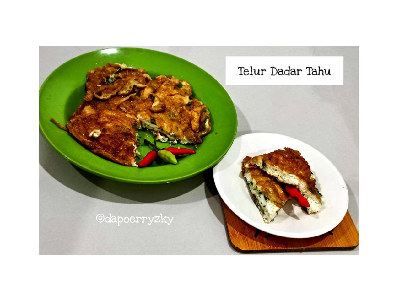 Telur Dadar Tahu