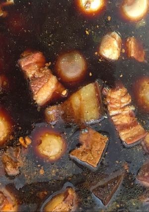 รูปของ ไข่พะโล้หมูสามชั้น