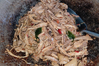 Cara Buat Ayam suir pedas manis Gampang
