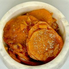 Candied “Yams" (Vegan) A picture of Candied “Yams" (Vegan).