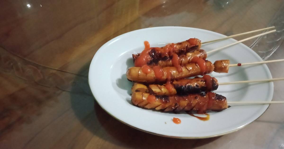 Resep Sate SOSIS BAKAR DAPUR MARISA oleh Marisa Cookpad Resep Sate SOSIS BAKAR DAPUR MARISA oleh Marisa Cookpad