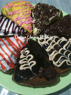 Foto resep Donat Coklat Pizza