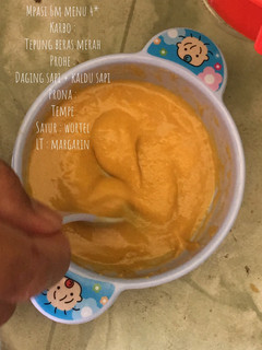 Foto resep Mpasi 6m daging sapi