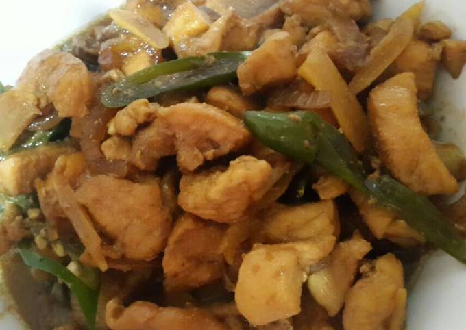 Ayam Fillet teriyaki Cabe ijo