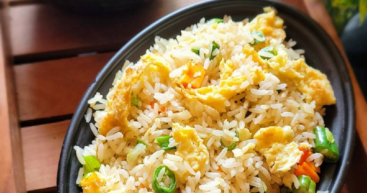 Egg Fried Rice Recipe By Anitha (Annie) - Cookpad