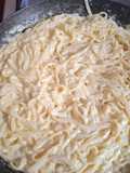 Nidos con símil salsa Carbonara 🧀🥚🧀🥚🧀🥚