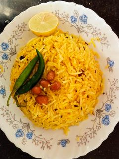 लेमन राईस (lemon rice recipe in marathi) रेसिपी चे मुख्य फोटो