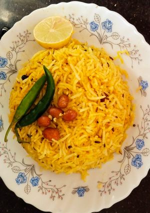 लेमन राईस (lemon rice recipe in marathi) रेसिपी चे मुख्य फोटो