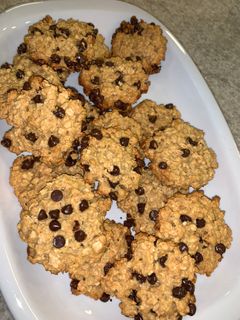 Una foto de Galletitas saludables de avena y chips de chocolate