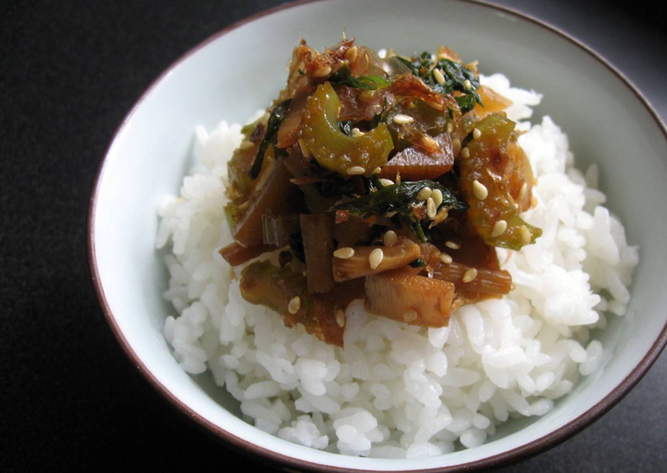 Celery & Bamboo Shoot ‘Tsukudani’