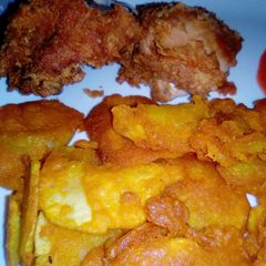 A picture of Viazi karai.