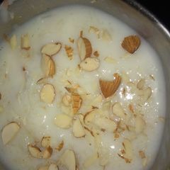 A picture of Rice pudding.