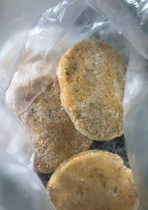 Una foto de Hamburguesa de garbanzo