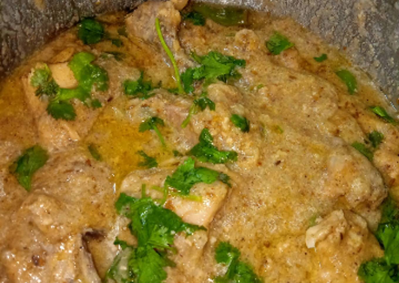 Chicken White karahi