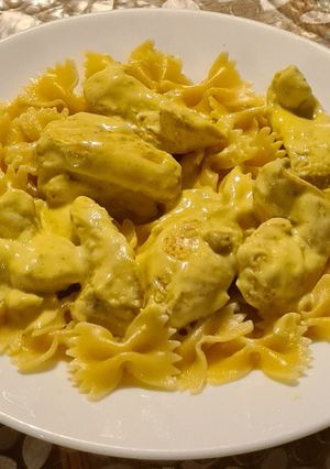 Une photo de Poulet au curry