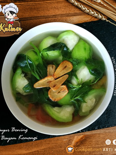 Foto resep Sayur bening oyong bayam kemangi