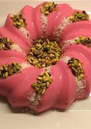 صورة لوصفة مهلبية الورد