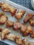Pork satay skewers