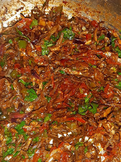 A picture of Wet fried Omena.