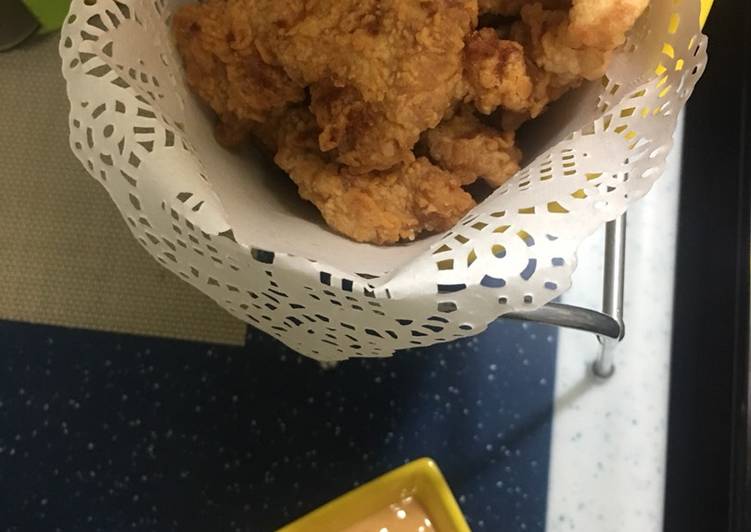 اصابع الدجاج المقرمشه 🍗